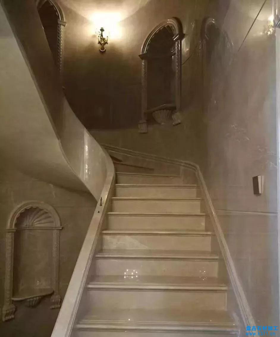 關于樓梯大理石側墻板造型方案的基本畫法